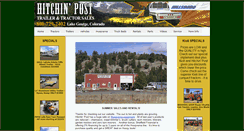 Desktop Screenshot of hitchinposttrailers.com